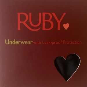 Ruby period underwear hipster style